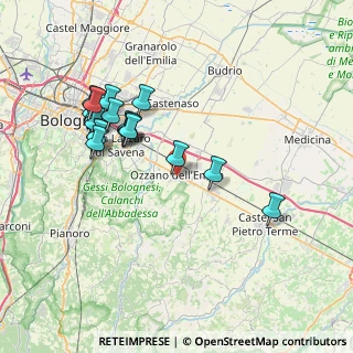 Mappa Viale Allende, 40064 Ozzano dell'Emilia BO, Italia (7.811)