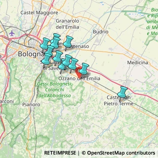 Mappa Viale Allende, 40064 Ozzano dell'Emilia BO, Italia (6.42583)