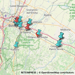 Mappa Viale Allende, 40064 Ozzano dell'Emilia BO, Italia (9.5905)