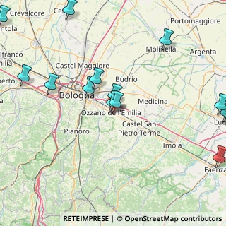 Mappa Via dell'Elettronica, 40064 Ozzano dell'Emilia BO, Italia (22.13786)