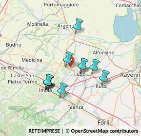 Mappa Via Giovanni Falcone, 48020 Sant'Agata Sul Santerno RA, Italia (11.62)