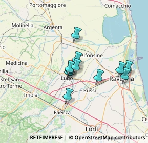 Mappa Via Palazza, 48022 Lugo RA, Italia (10.50545)