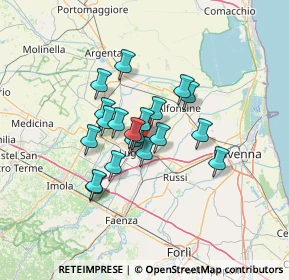 Mappa Via Palazza, 48022 Lugo RA, Italia (9.579)