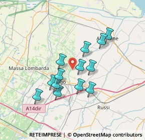 Mappa Via Palazza, 48022 Lugo RA, Italia (5.96385)