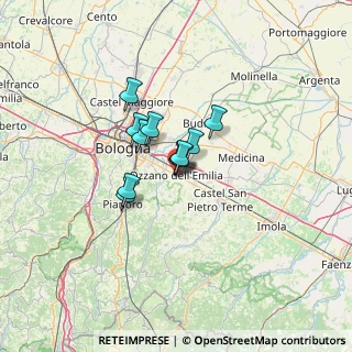 Mappa Viale Salvador Allende, 40064 Ozzano dell'Emilia BO, Italia (7.53818)