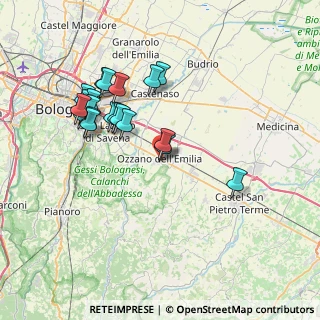 Mappa Viale Salvador Allende, 40064 Ozzano dell'Emilia BO, Italia (7.352)