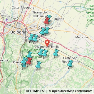 Mappa Viale Salvador Allende, 40064 Ozzano dell'Emilia BO, Italia (7.79625)