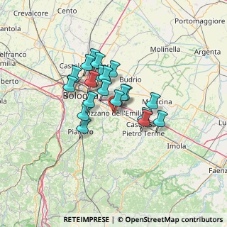 Mappa Viale 2 Giugno, 40064 Ozzano dell'Emilia BO, Italia (10.0105)