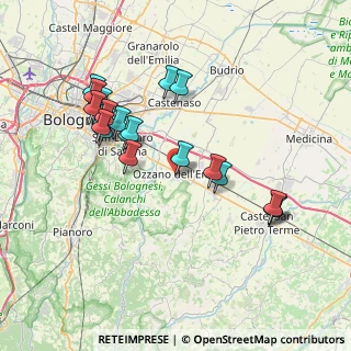 Mappa Viale 2 Giugno, 40064 Ozzano dell'Emilia BO, Italia (7.609)
