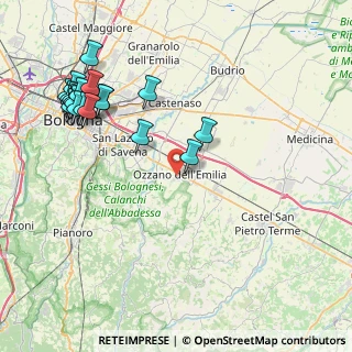 Mappa Viale 2 Giugno, 40064 Ozzano dell'Emilia BO, Italia (10.1355)
