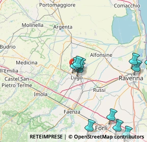 Mappa Via Ascensione, 48022 Lugo RA, Italia (22.08833)