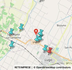 Mappa Via Ascensione, 48022 Lugo RA, Italia (2.7)