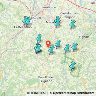 Mappa Via Estense, 41028 Serramazzoni MO, Italia (7.09933)