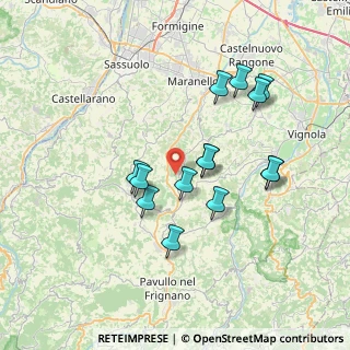 Mappa Via Estense, 41028 Serramazzoni MO, Italia (6.715)