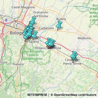 Mappa Via Collegio di Spagna, 40064 Ozzano dell'Emilia BO, Italia (7.219)