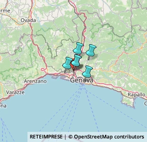Mappa Via Evandro Ferri, 16161 Genova GE, Italia (19.85091)