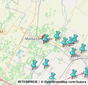 Mappa Via G. di Vittorio, 48024 Massa Lombarda RA, Italia (5.75143)