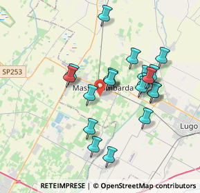 Mappa Via Paolo Borsellino, 48024 Massa lombarda RA, Italia (3.3135)