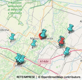 Mappa Via Paolo Borsellino, 48024 Massa lombarda RA, Italia (9.1245)