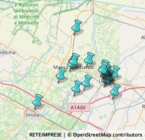 Mappa Via Paolo Borsellino, 48024 Massa lombarda RA, Italia (6.5585)