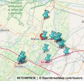 Mappa Via Paolo Borsellino, 48024 Massa lombarda RA, Italia (7.92842)