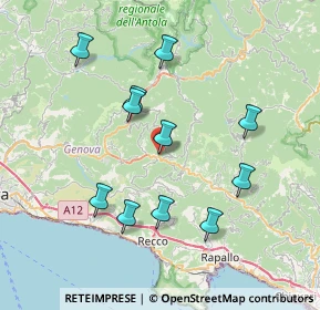 Mappa Loc. Lama di Acqua di Ognio, 16040 Neirone GE, Italia (7.40545)