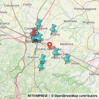 Mappa Via Del Billi, 40064 Ozzano dell'Emilia BO, Italia (12.92438)
