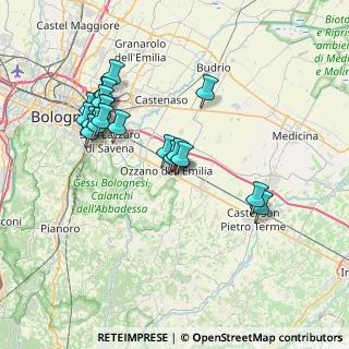 Mappa Via Del Billi, 40064 Ozzano dell'Emilia BO, Italia (7.421)
