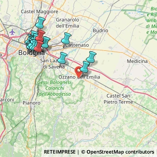 Mappa Via Alcide De Gasperi, 40064 Ozzano dell'Emilia BO, Italia (10.3585)