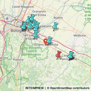 Mappa Via Alcide De Gasperi, 40064 Ozzano dell'Emilia BO, Italia (8.598)