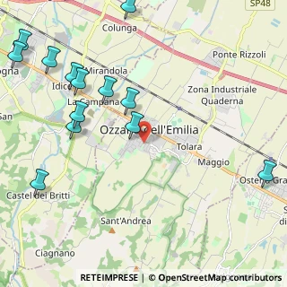 Mappa Via Alcide De Gasperi, 40064 Ozzano dell'Emilia BO, Italia (2.99571)