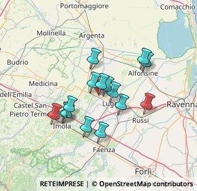 Mappa Via della Libertà, 48020 Sant'Agata sul Santerno RA, Italia (10.87133)