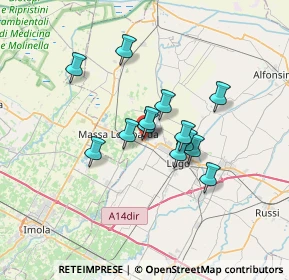 Mappa Via della Libertà, 48020 Sant'Agata sul Santerno RA, Italia (5.11615)