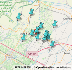 Mappa Via della Libertà, 48020 Sant'Agata sul Santerno RA, Italia (4.94)