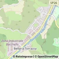 Mapa Monte San Pietro