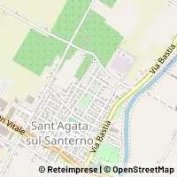 Map Sant'Agata sul Santerno