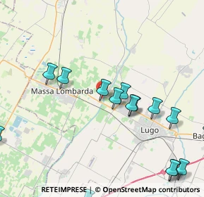 Mappa Via Martiri Santagatesi, 48020 Sant'Agata Sul Santerno RA, Italia (5.79)