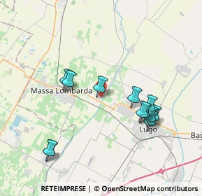 Mappa Via Martiri Santagatesi, 48020 Sant'Agata Sul Santerno RA, Italia (3.83833)