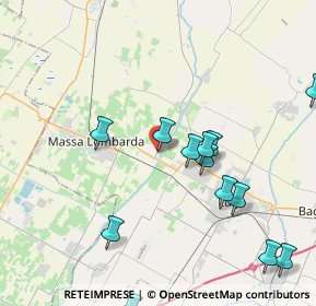 Mappa Via Martiri Santagatesi, 48020 Sant'Agata Sul Santerno RA, Italia (5.52118)