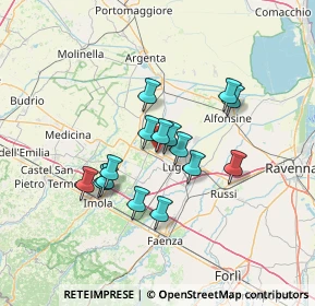 Mappa Via Martiri Santagatesi, 48020 Sant'Agata Sul Santerno RA, Italia (10.91333)