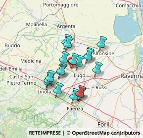 Mappa Via Martiri Santagatesi, 48020 Sant'Agata Sul Santerno RA, Italia (9.90556)