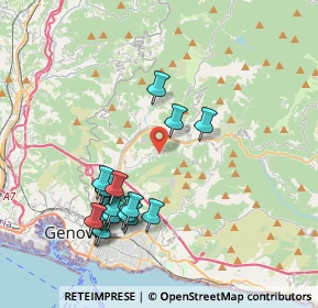 Mappa Via Val D'Aveto, 16141 Genova GE, Italia (4.02)