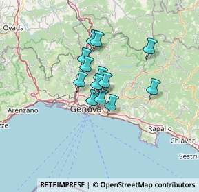 Mappa Via Val D'Aveto, 16141 Genova GE, Italia (8.57077)