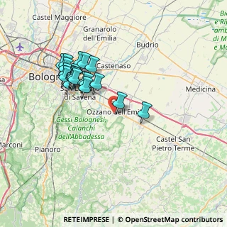 Mappa Via Ugo Foscolo, 40064 Ozzano dell'Emilia BO, Italia (7.085)