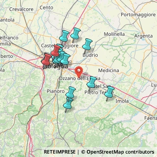 Mappa Via Ugo Foscolo, 40064 Ozzano dell'Emilia BO, Italia (12.76895)