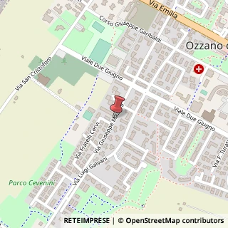 Mappa Via Mazzini,  82, 40064 Ozzano dell'Emilia, Bologna (Emilia Romagna)