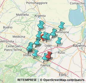 Mappa Piazza Umberto I, 48020 Sant'Agata Sul Santerno RA, Italia (9.88722)