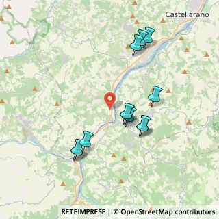 Mappa Via Ca' Geto, 42031 Baiso RE, Italia (3.7175)