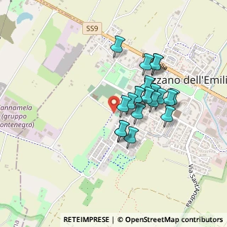 Mappa Via E. Mattei, 40064 Ozzano dell'Emilia BO, Italia (0.3535)