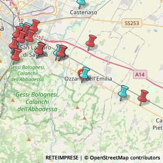 Mappa Via E. Mattei, 40064 Ozzano dell'Emilia BO, Italia (6.0195)